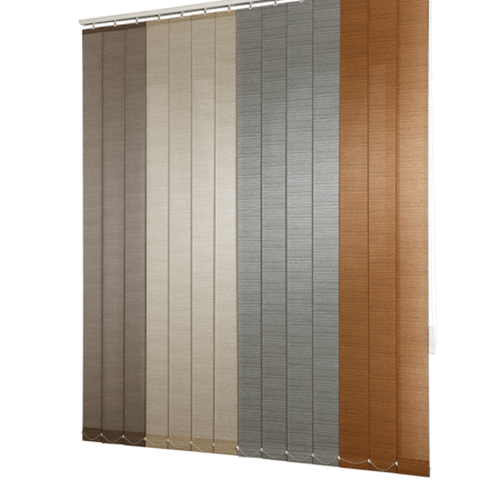 Flächenvorhänge und Vertikalanlagen