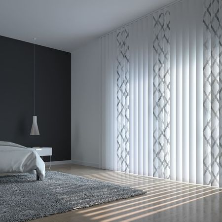 Flächenvorhänge und Vertikalanlagen