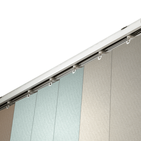 Flächenvorhänge und Vertikalanlagen