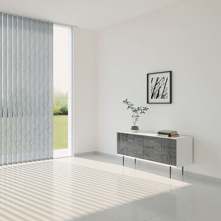 Flächenvorhänge und Vertikalanlagen