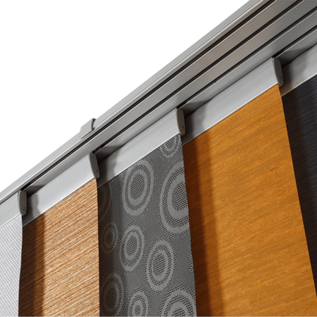 Flächenvorhänge und Vertikalanlagen