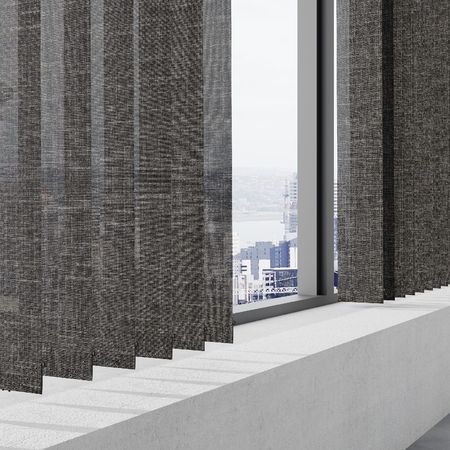 Flächenvorhänge und Vertikalanlagen